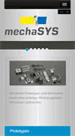 Mobile Screenshot of mechasys.de